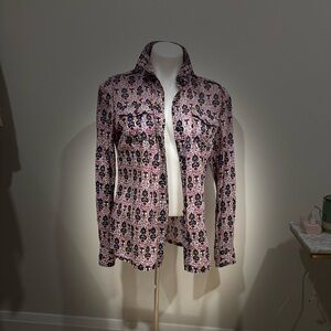 Tory Burch Multicolor Patterned Button Down Shirt
